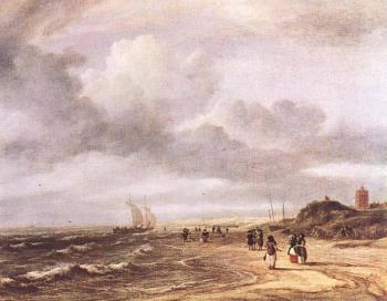 雅各佈 凡 雷斯達爾 The Shore At Egmond an Zee